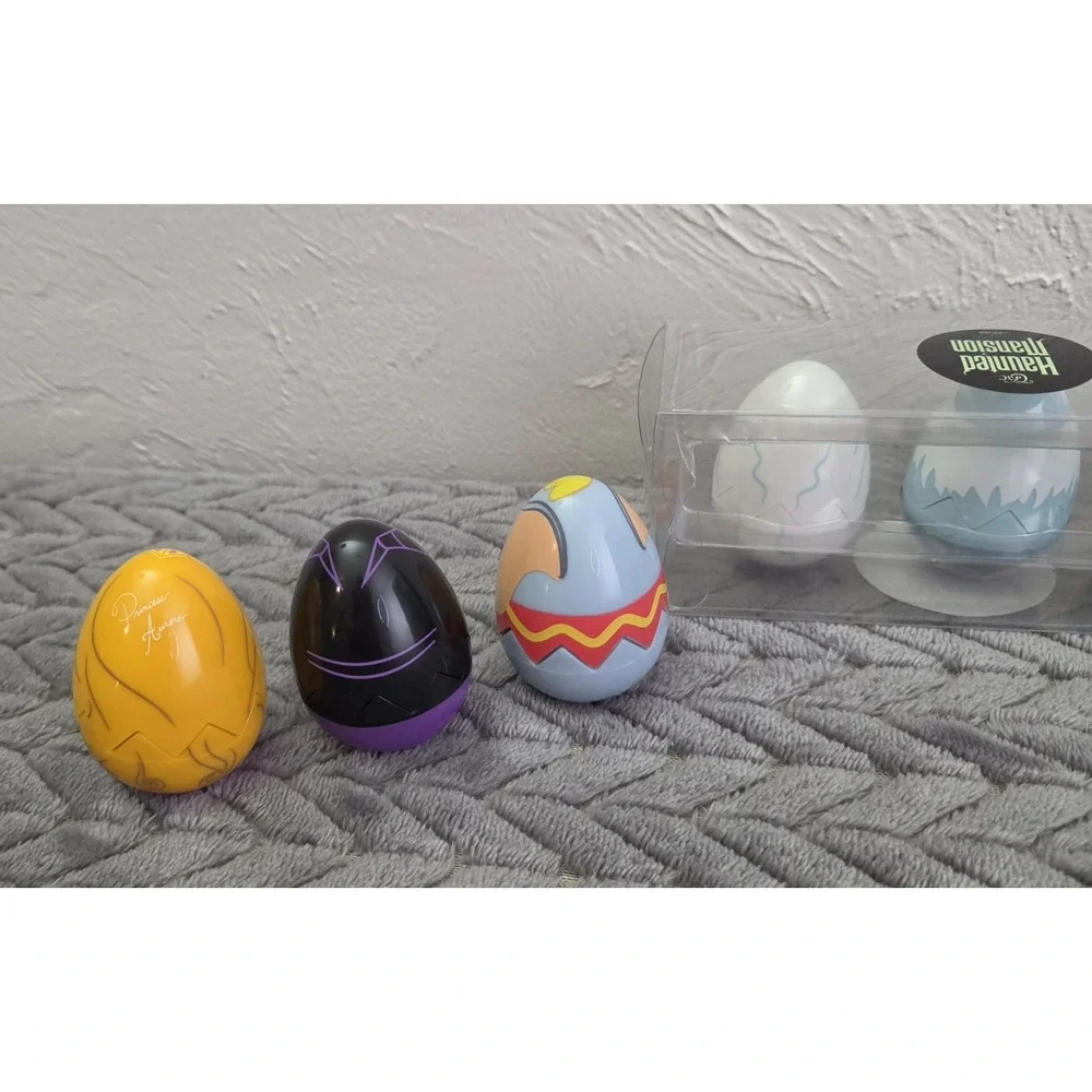 Disney Eggstravaganza Eggs Lot of 9 Haunted Mansion Mickey Minnie Maleficent